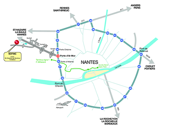 plan d'accès